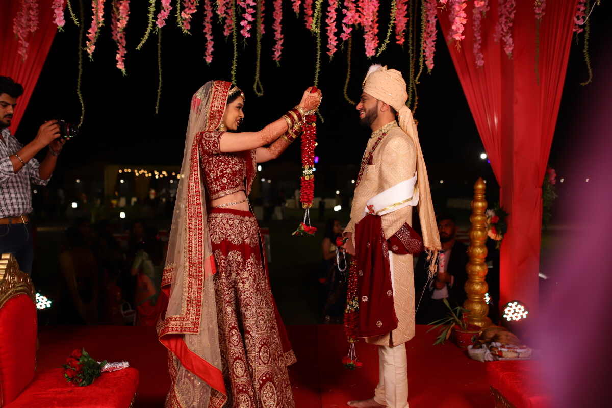 Wedding at Statue of unity tent city 1