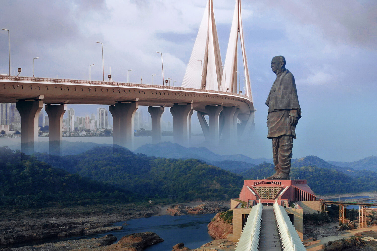 mumbai to statue of unity