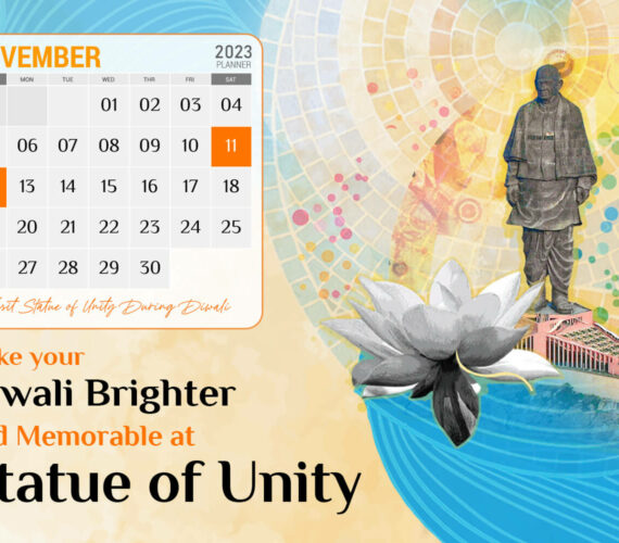 Make your Diwali Brighter and Memorable at Statue of Unity