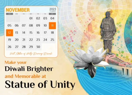 Make your Diwali Brighter and Memorable at Statue of Unity