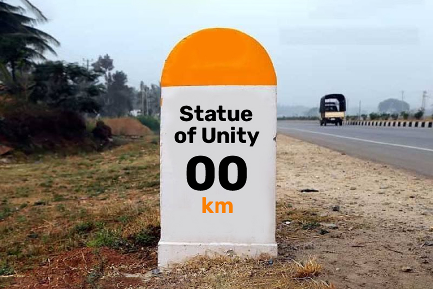 How to reach indore to statue of unity