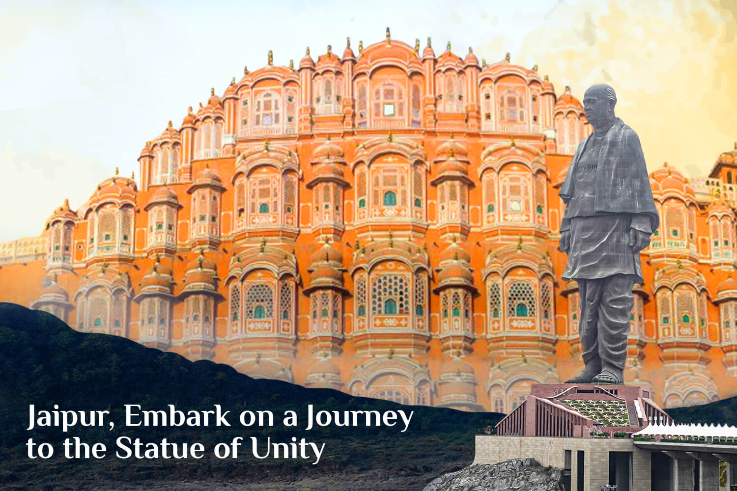 Jaipur to Statue of Unity