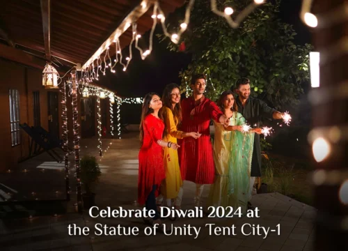 Celebrate Diwali 2024 at Statue of Unity Tent City-1: Book Your Festive Getaway