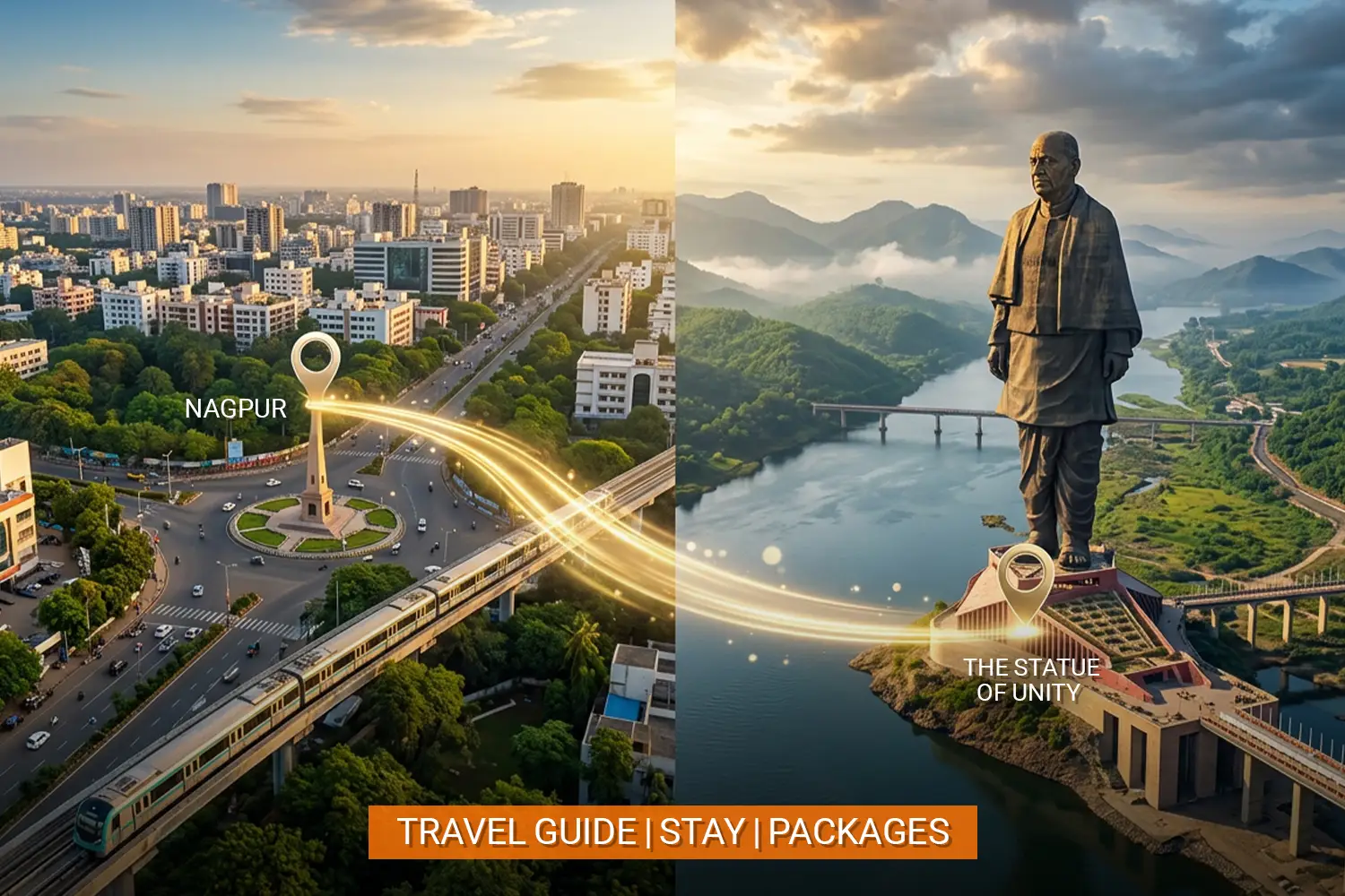 Nagpur to Statue of Unity Travel Guide